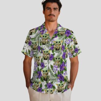 Limited Edition Minnesota Vikings Yoda Green Hawaiian Shirt, Best NFL Fan Gift