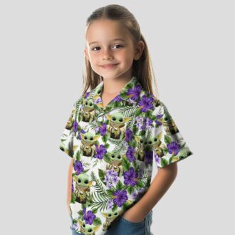 Limited Edition Minnesota Vikings Yoda Green Hawaiian Shirt, Best NFL Fan Gift