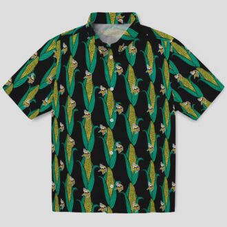 Minnesota Vikings Corn Print Hawaiian Shirt, Best Summer Gift for NFL Fans