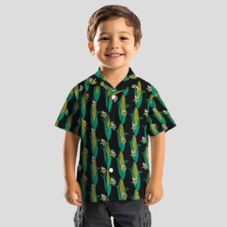 Minnesota Vikings Corn Print Hawaiian Shirt, Best Summer Gift for NFL Fans