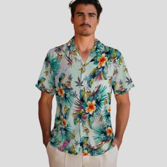 Minnesota Vikings Green Hawaiian Shirt, Best Gift for Football Tailgate Party