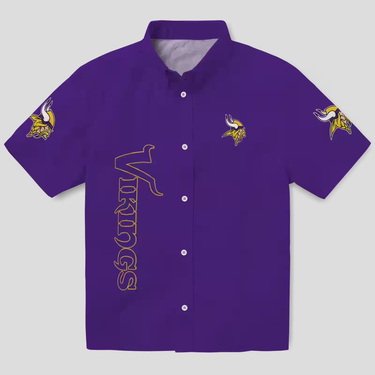 Minnesota Vikings Purple Minion Hawaiian Shirt, Best Gift for Football Fans