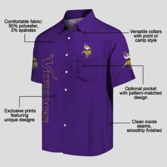 Minnesota Vikings Purple Minion Hawaiian Shirt, Best Gift for Football Fans