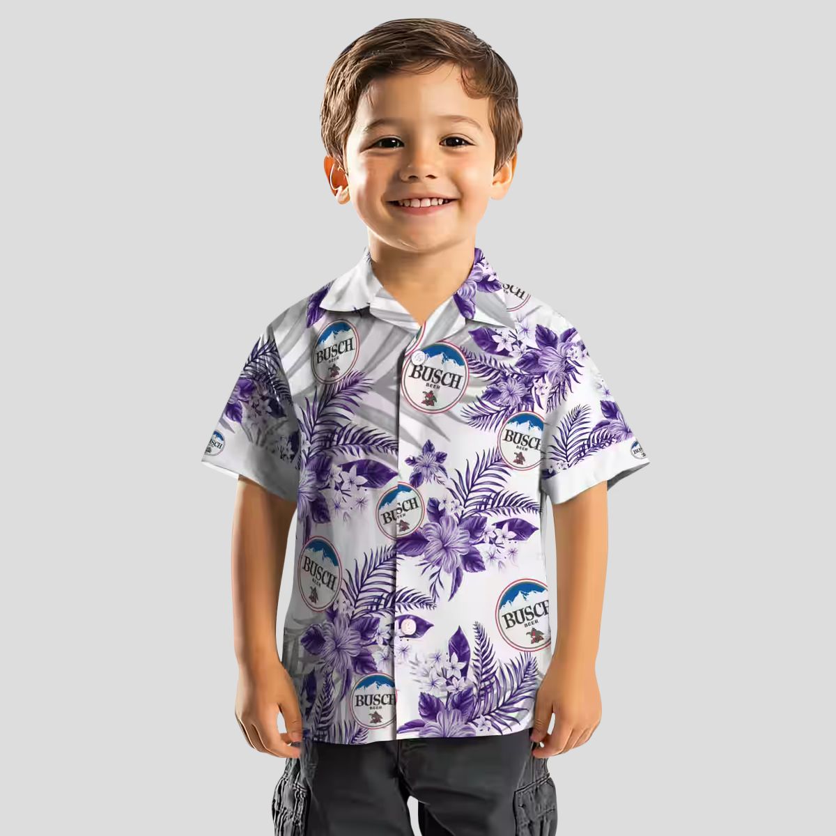 Purple Minnesota Vikings Hawaiian Shirt, Palm Leaves Hibiscus NFL Summer Outfit