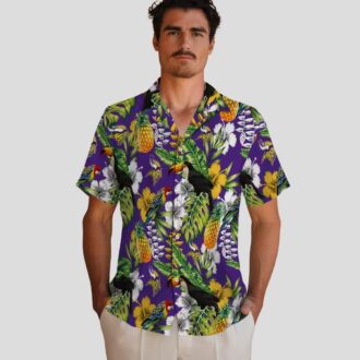 Tropical Toucan Minnesota Vikings Summer Trip Shirt, NFL Hawaiian Tailgate Outfit