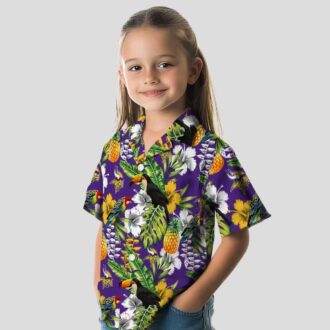 Tropical Toucan Minnesota Vikings Summer Trip Shirt, NFL Hawaiian Tailgate Outfit