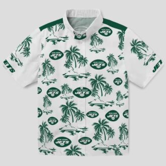 Best New York Jets Island Hawaiian Shirt, Summer Beach Vacation Outfit