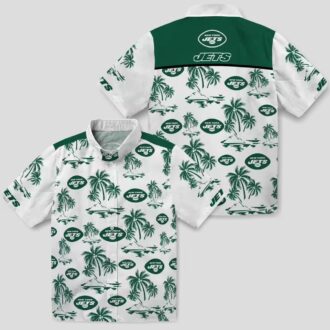 Best New York Jets Island Hawaiian Shirt, Summer Beach Vacation Outfit