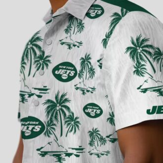 Best New York Jets Island Hawaiian Shirt, Summer Beach Vacation Outfit