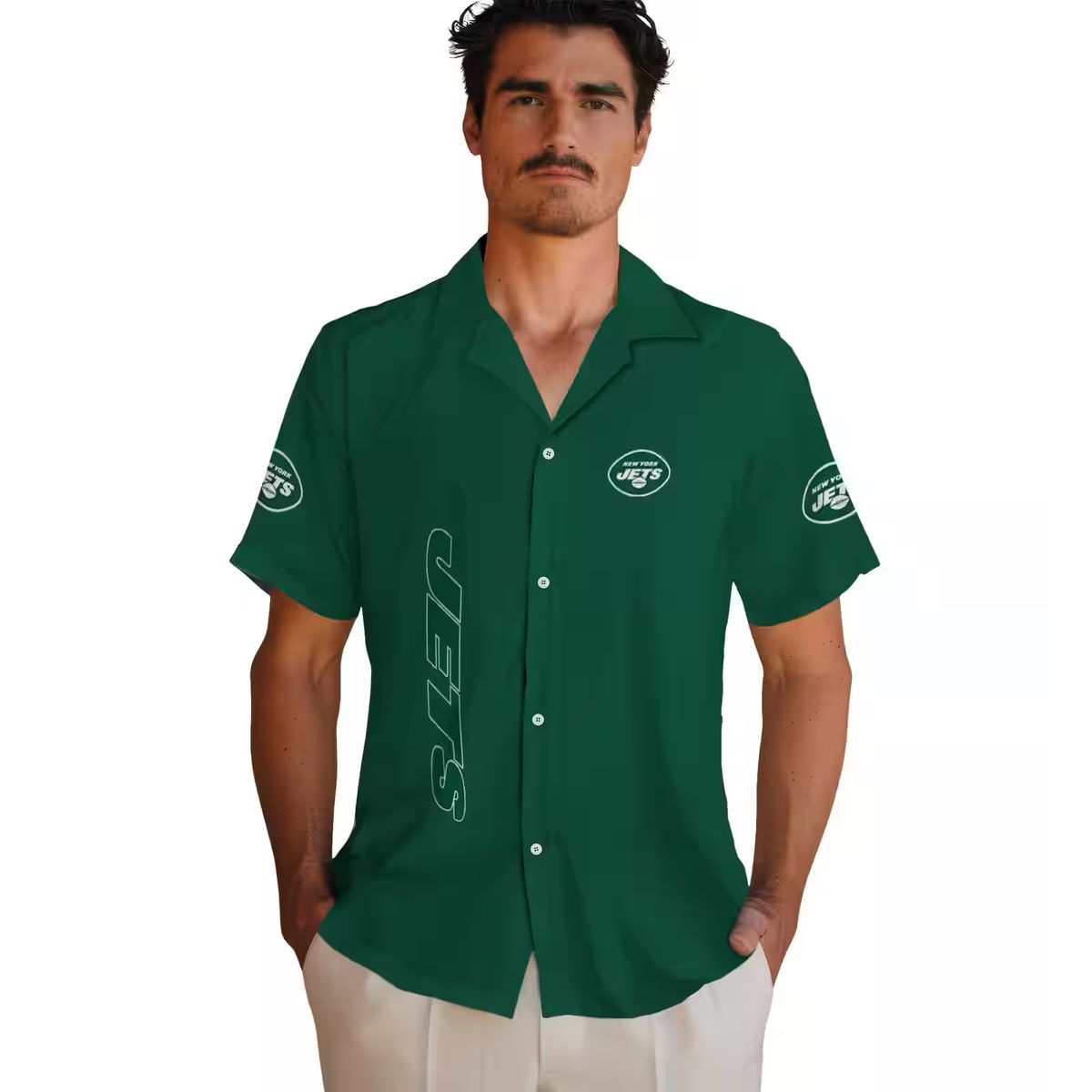 Limited Edition New York Jets Minion Hawaiian Shirt, Green Beach Vacation Shirt