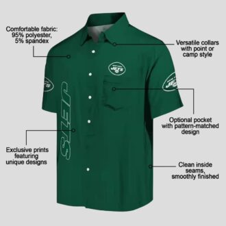Limited Edition New York Jets Minion Hawaiian Shirt, Green Beach Vacation Shirt
