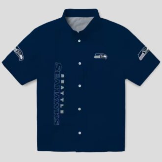 Limited Edition Seahawks Blue Hawaiian Shirt, Stuart Minion NFL Game Day Outfit