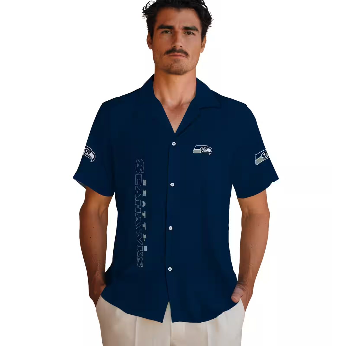 Limited Edition Seahawks Blue Hawaiian Shirt, Stuart Minion NFL Game Day Outfit