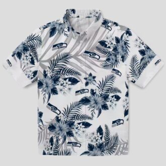NFL Seattle Seahawks Hawaiian Shirt, Summer Vacation Aloha Fanwear
