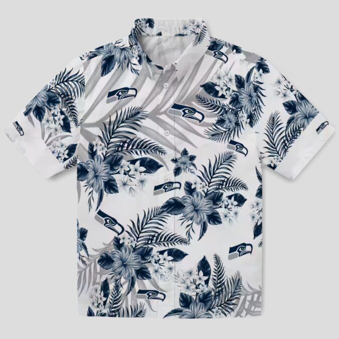 NFL Seattle Seahawks Hawaiian Shirt, Summer Vacation Aloha Fanwear