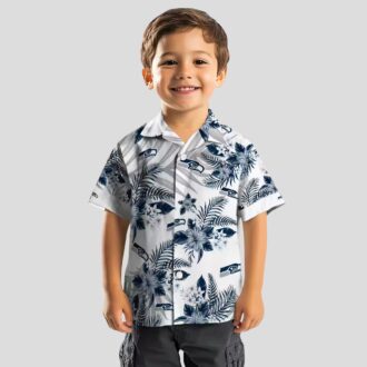 NFL Seattle Seahawks Hawaiian Shirt, Summer Vacation Aloha Fanwear