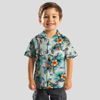 Seattle Seahawks Green Foliage Hawaiian Shirt, Tropical Aloha NFL Summer Outfit