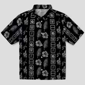 Las Vegas Raiders Hawaiian Shirt for Men - Stylish Black Floral NFL Gear
