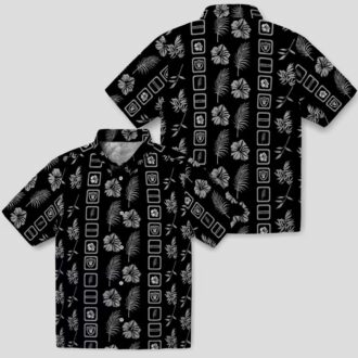Las Vegas Raiders Hawaiian Shirt for Men - Stylish Black Floral NFL Gear
