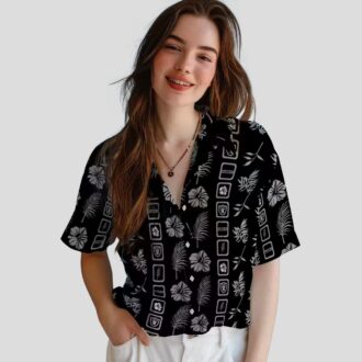 Las Vegas Raiders Hawaiian Shirt for Men - Stylish Black Floral NFL Gear