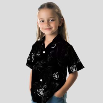 Limited Edition Las Vegas Raiders Hawaiian Shirt, Palm Leaf Tropical NFL Gear