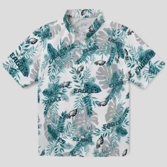 Best NFL Philadelphia Eagles Aloha Shirt, Floral Hawaiian Shirt for Men & Women