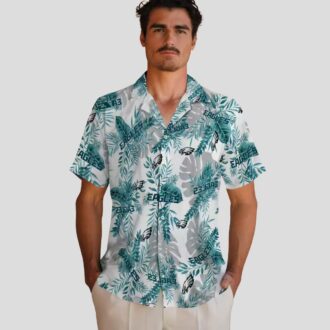 Best NFL Philadelphia Eagles Aloha Shirt, Floral Hawaiian Shirt for Men & Women