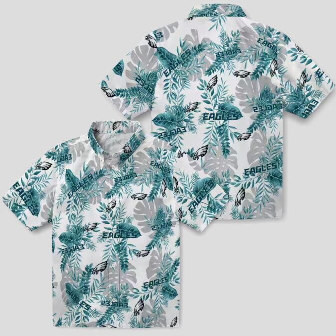 Best NFL Philadelphia Eagles Aloha Shirt, Floral Hawaiian Shirt for Men & Women