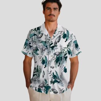 Custom Philadelphia Eagles Aloha Shirt, Botanical Hawaiian NFL Fan Apparel for Men & Women