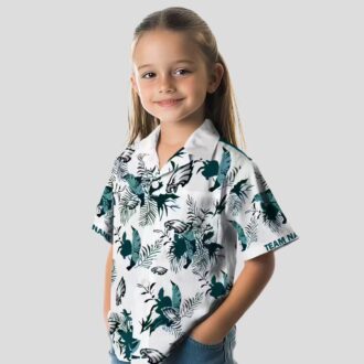 Custom Philadelphia Eagles Aloha Shirt, Botanical Hawaiian NFL Fan Apparel for Men & Women