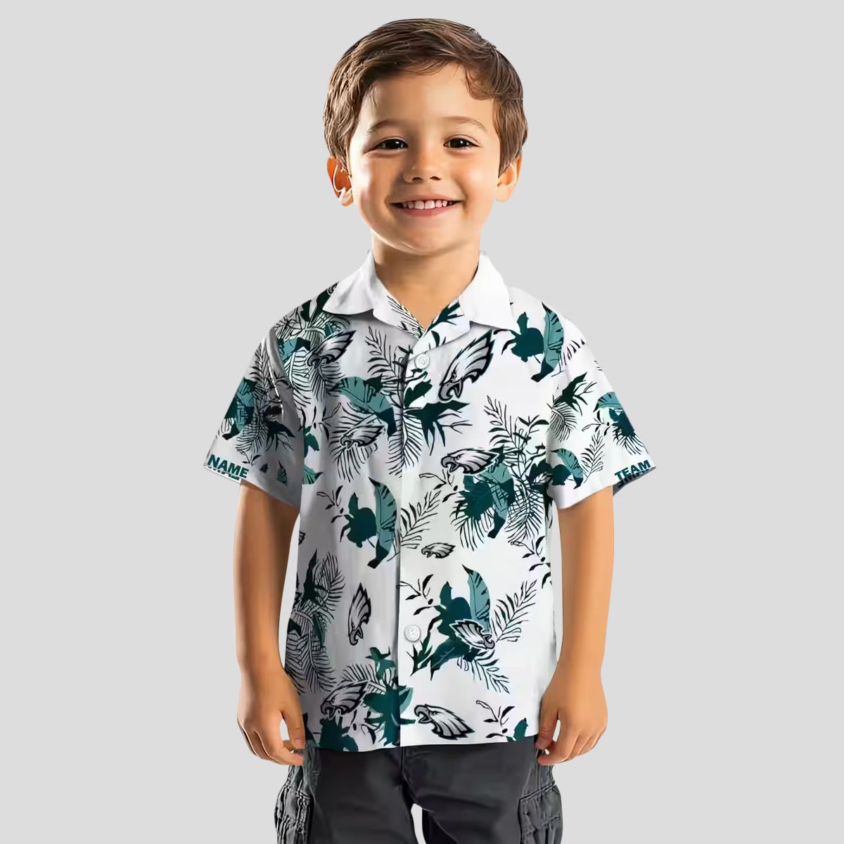 Custom Philadelphia Eagles Aloha Shirt, Botanical Hawaiian NFL Fan Apparel for Men & Women