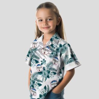 Philadelphia Eagles Floral Hawaiian Shirt - Green White Palm Hibiscus NFL Fan Gifts