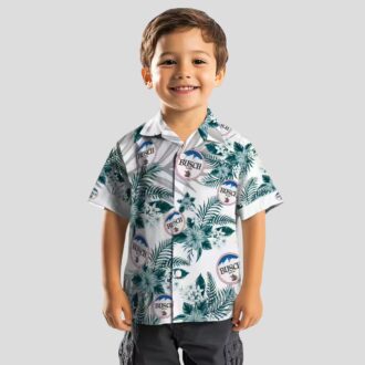 Philadelphia Eagles Floral Hawaiian Shirt - Green White Palm Hibiscus NFL Fan Gifts