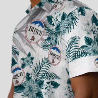 Philadelphia Eagles Floral Hawaiian Shirt - Green White Palm Hibiscus NFL Fan Gifts