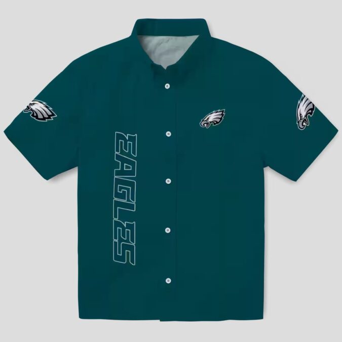 Shop Philadelphia Eagles Minion Green Hawaiian Shirt, Green Aloha NFL Beach Outfit
