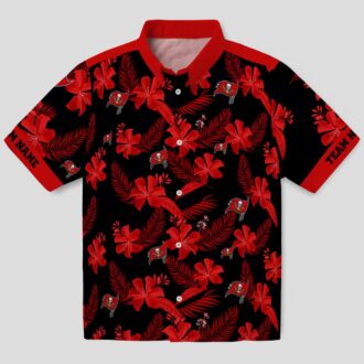 Custom NFL Tampa Bay Buccaneers Hawaiian Shirt - Botanical Floral Print for Game Day