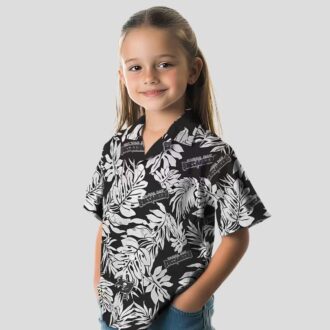 Tampa Bay Buccaneers Black Hawaiian Shirt, Monstera Leaf Tropical NFL Apparel