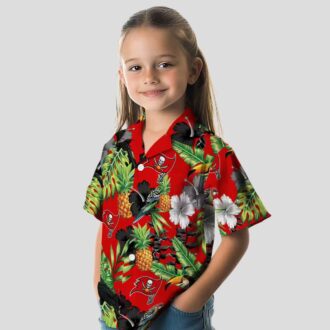 Tampa Bay Buccaneers Pineapple Hibiscus Aloha Hawaiian Shirt - Style for Summer Fans