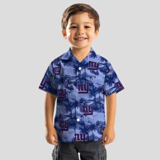 Limited Edition New York Giants Tropical Hawaiian Shirt, Coastal Palms NFL Fan Wear