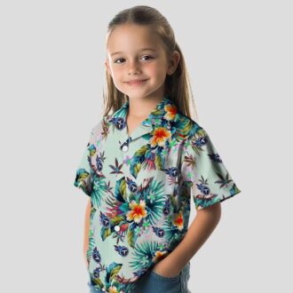 Tennessee Titans Tropical Hawaiian Shirt, Green Foliage Aloha Style for NFL Fans