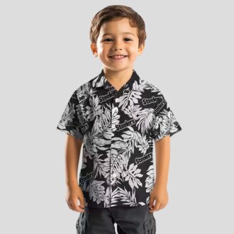 Pittsburgh Steelers Monstera Leaf Hawaiian Shirt, Tropical Beach Shirt for Fans