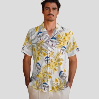Steelers Hibiscus Palm Hawaiian Shirt, Summer Beach & Tailgate Party Outfit