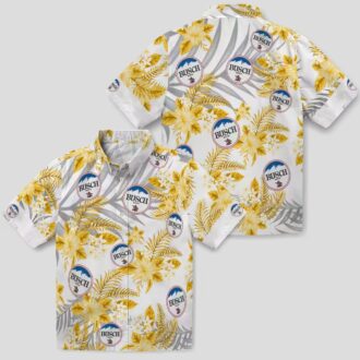 Steelers Hibiscus Palm Hawaiian Shirt, Summer Beach & Tailgate Party Outfit