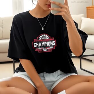 Limited Edition Gonzaga Bulldogs 2025 WCC Champions Shirt, NCAA Basketball Gift for Fans