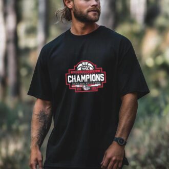 Limited Edition Gonzaga Bulldogs 2025 WCC Champions Shirt, NCAA Basketball Gift for Fans