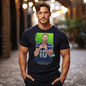 NFL Superstar Cooper Kupp Seahawks Tribute T-Shirt - Fan Art Edition