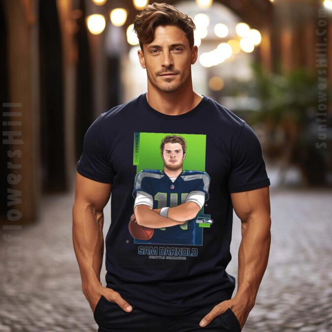 Seattle Seahawks QB Sam Darnold Shirt - Game Day Football Tee