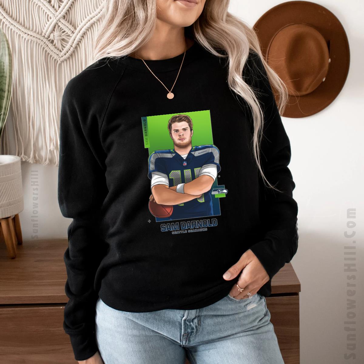 Seattle Seahawks QB Sam Darnold Shirt - Game Day Football Tee