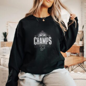 2025 USF South Florida Bulls AAC Women's Basketball Tournament Champions T-shirt
