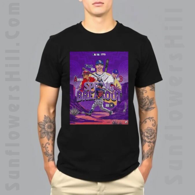MLB Baseball Spring Breakout 2025 Poster Shirt - Brayden Taylor, Cole Fontenelle, Payton Tolle, Tommy Sacco